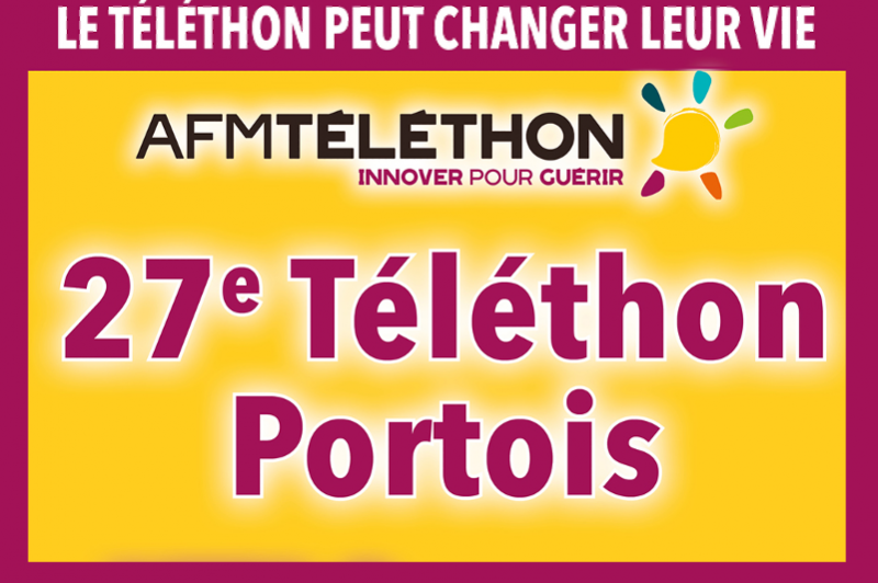 27e Téléthon Portois