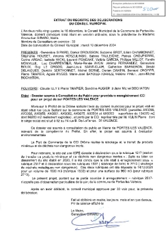 Délibérations CM 16-12-24 Dossier consultation du public projet CCI Port de commerce Portes-lès-Valence