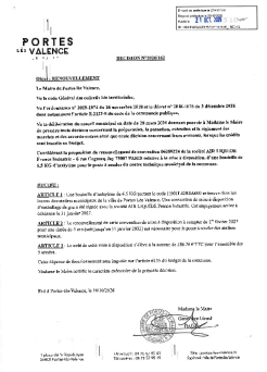 Décision 2026/162 - Signature d'un marché