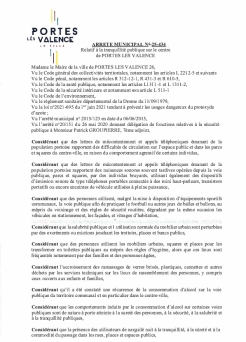 2025/434 - Tranquillité publique