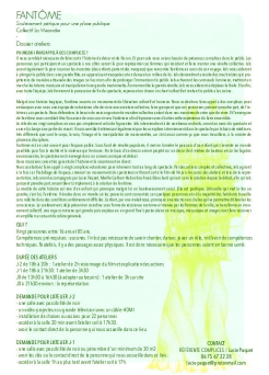 Appel à candidature : Fantôme, soulèvement poétique pour place publique
