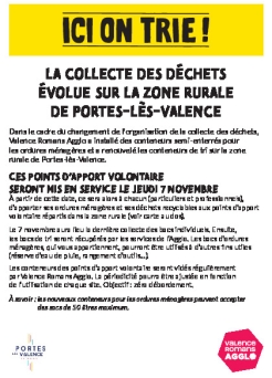 La Collecte des déchets sur zone rurale