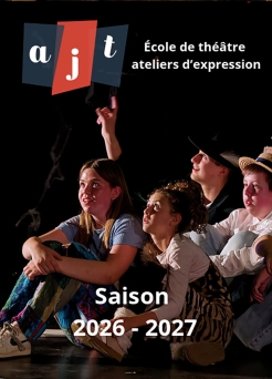 ATELIERS DE THÉÂTRE - SAISON 2026/2027