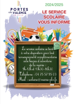 Livret d'informations scolaires 2024/2025