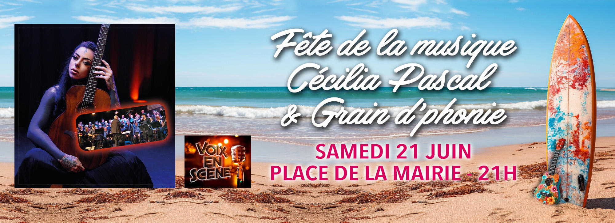 Voix en Scène + Cécilia Pascal
