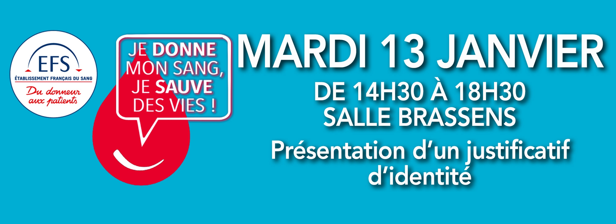 Don du sang 13 janvier 2026