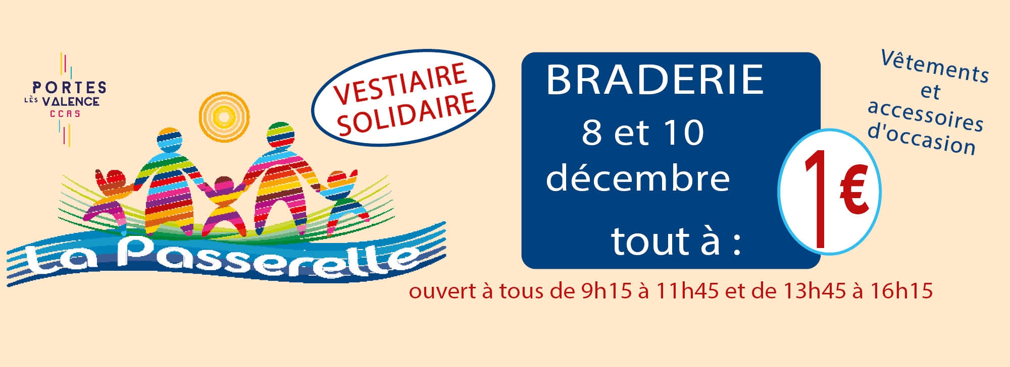 Braderie solidaire septembre 2026