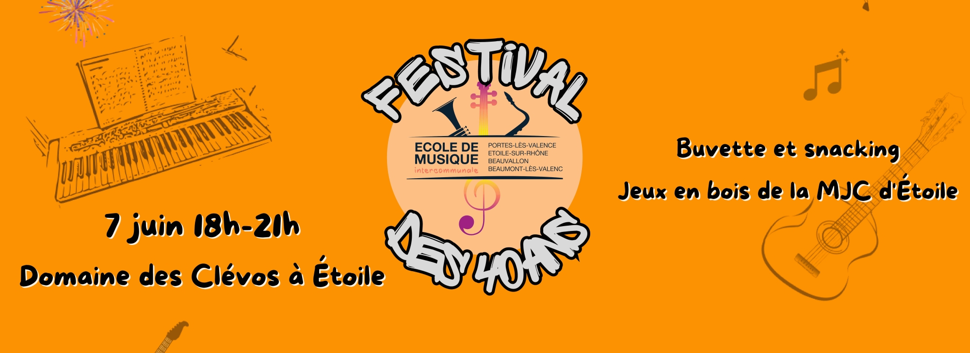 Ecole de musique : festival des 40 ans