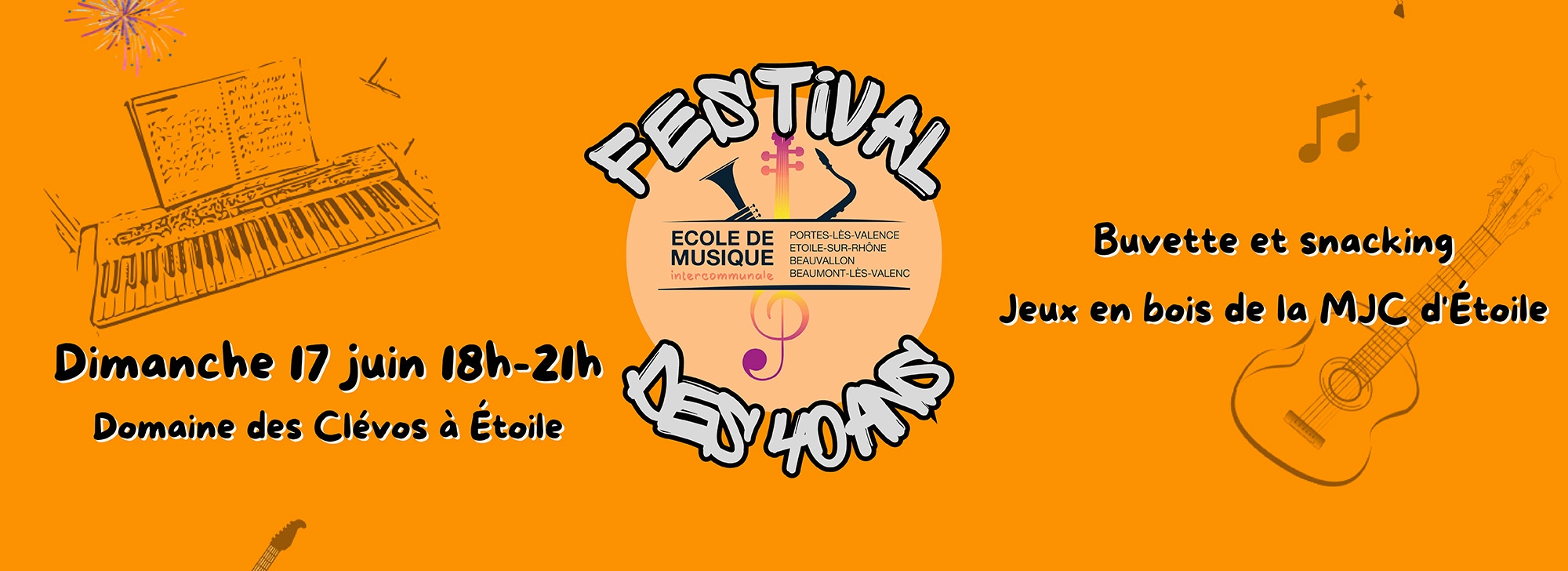 Ecole de musique : festival des 40 ans