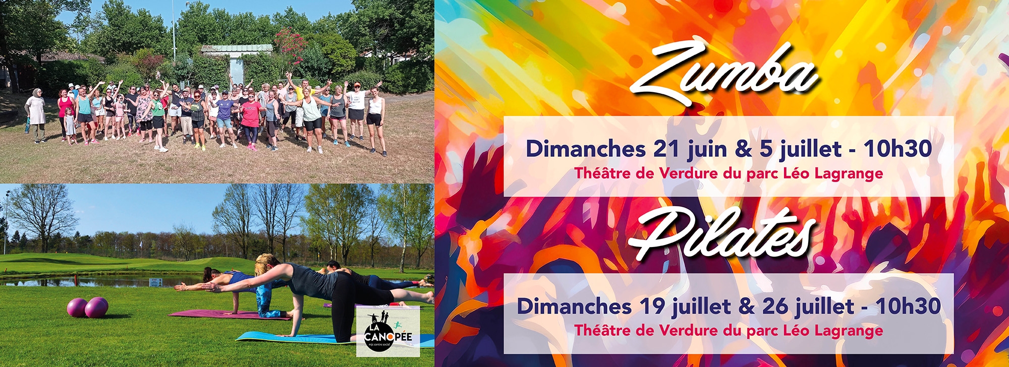 Zumba et pilates