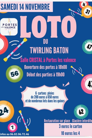 Loto du twirling bâton