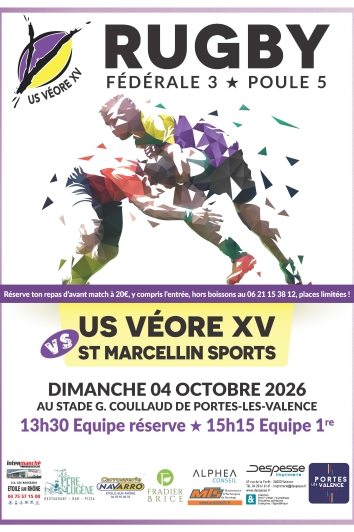 US VEORE XV / St Marcellin sport
