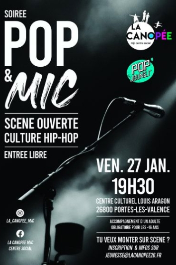 Soirée pop & mic