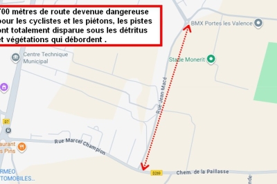 Piste piétons et cyclistes