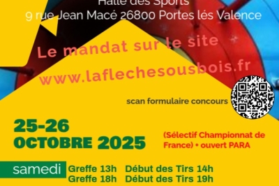 Tir à l'arc : Concours 18M (téléthon)