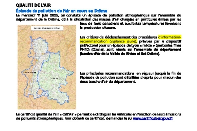 Qualité de l'air