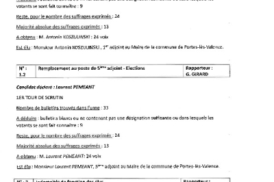 Liste des délibérations votées - CM 17/11/2025