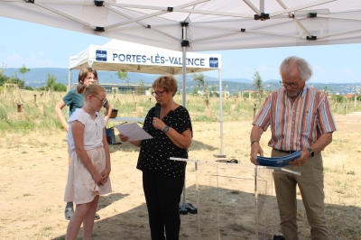Inauguration de l'l'Arboretum