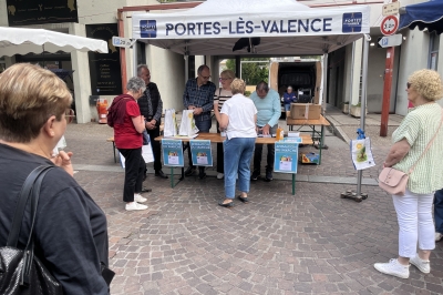 Animation au marché