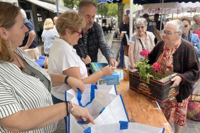 Animation au marché