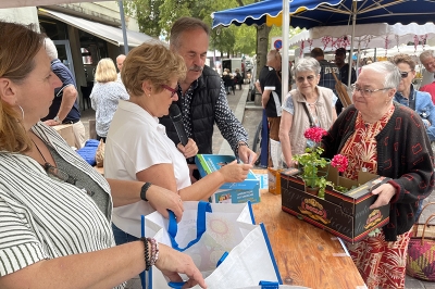 Animation au marché
