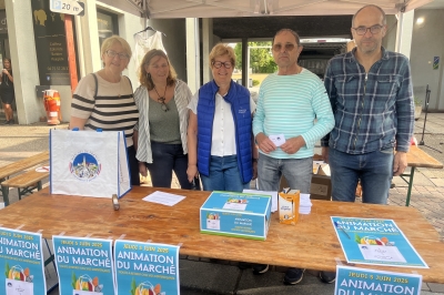 Animation au marché