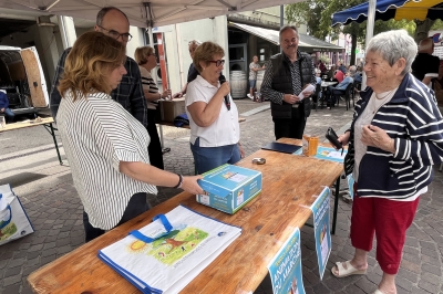 Animation au marché