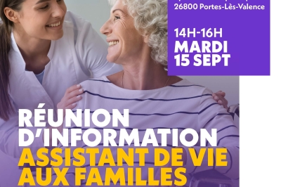 Réunion : assistant de vie aux familles