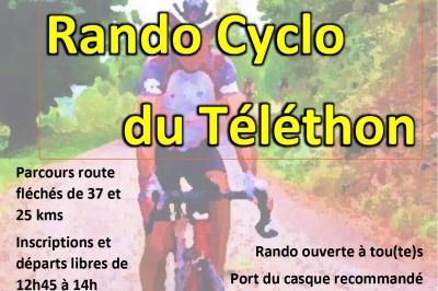 Rando Cyclo du Téléthon