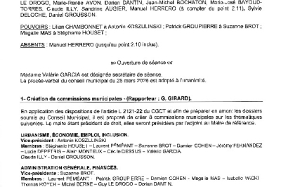 Procès-verbal CM du 20/04/2026