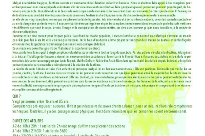 Appel à candidature : Fantôme, soulèvement poétique pour place publique