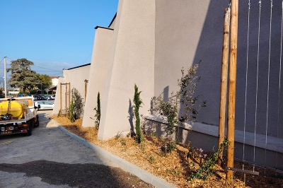 Embellissement du parking Rue Doucet