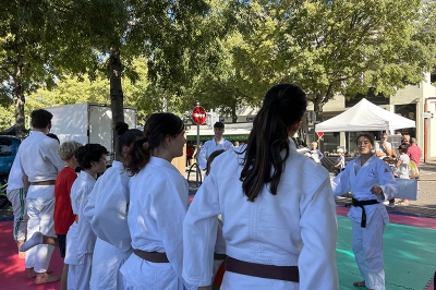 Du judo sur le marché !