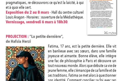 Flyer verso Un concert offert aux Portoises le 8 mars