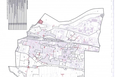 PLU : zone réservée - rue Guesde et Mozart