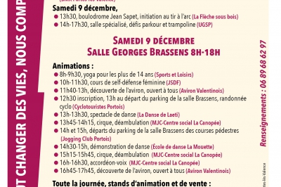 Téléthon portois (programme)