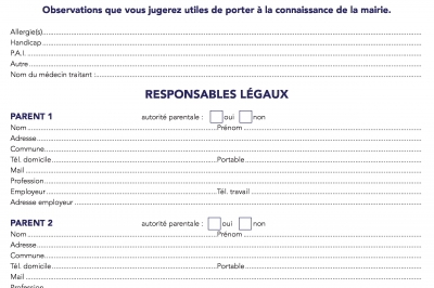 Inscriptions scolaires 2023-24 : RENSEIGNEMENTS