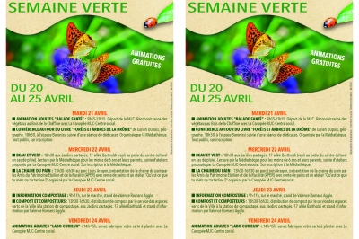 Programme rectosemaine verte 2026