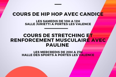 Cours hiphop et stretching