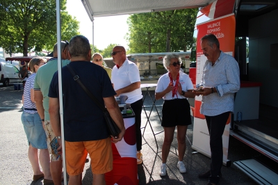 Citéa à la rencontre des usagers, en présence du 1er adjoint Daniel Grousson.