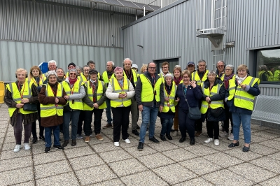 Le cLub Ambroise Croizat visite Le SYTRAD