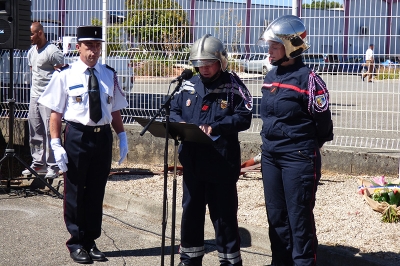 Les sapeurs-pompiers mis à l'honneur