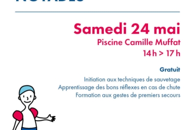Affiche Sensibilisation au risque de noyades