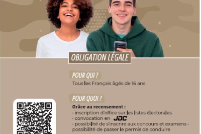 Recen sement à 16 ans