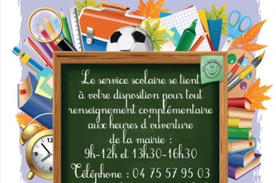 Livret d'informations scolaires 2024/2025